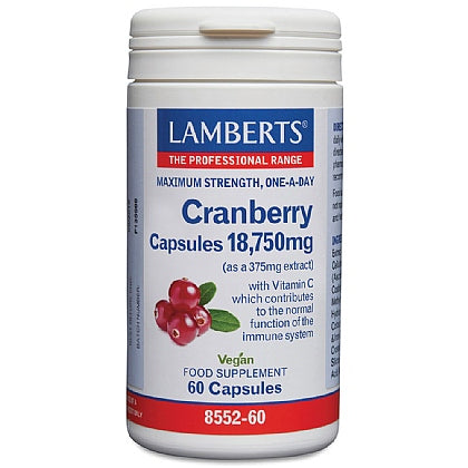 Cranberry capsules 18,750mg