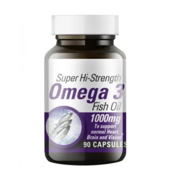 Super Hi-Strength Omega 3 Fish Oil 1000mg x 90