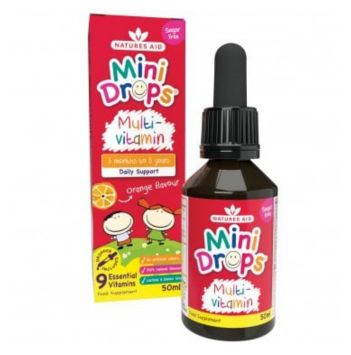 Natures Aid Mini Drops Multivitamin