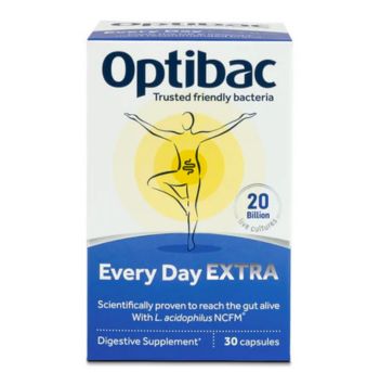 OptiBac Probiotics 'For every day EXTRA Strength', Pack of 30 Capsules