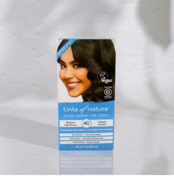 4C Medium Ash Brown Permanent Hair Dye