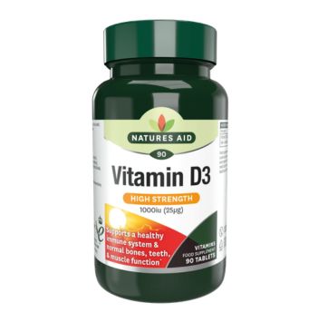 Natures Aid Vitamin D3 1000iu
