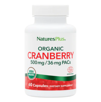 CRANBERRY 500 MG ORGANIC CAPS 60