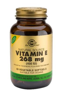 Vitamin E 268mg (400iu) Vegetable Softgels