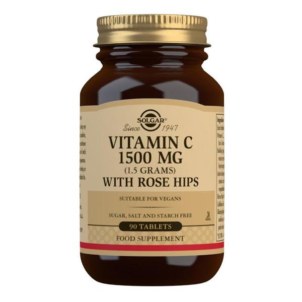 Vitamin C 1500 mg with Rose Hips Tablets