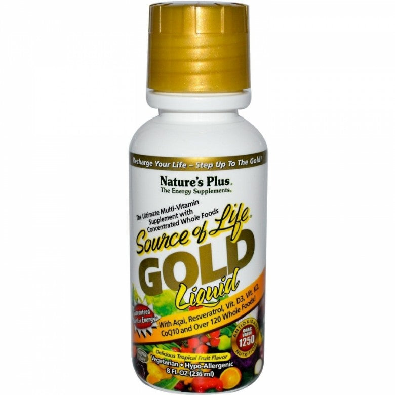 Natures Plus Source of life Gold Multi-Vitamin Liquid