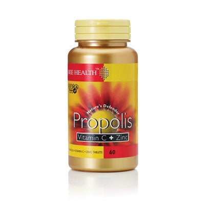 Bee Health Propolis With Vitamin C + Zinc Tablets