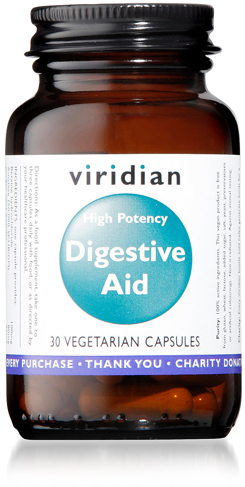 High Potency Digestive Aid (Vegan) Veg Caps 30