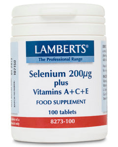 Selenium 200µg + A+C+E