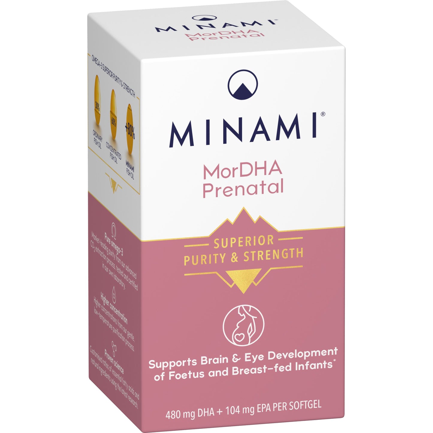 MINAMI MorDHA PRENATAL Omega-3 Fish Oil