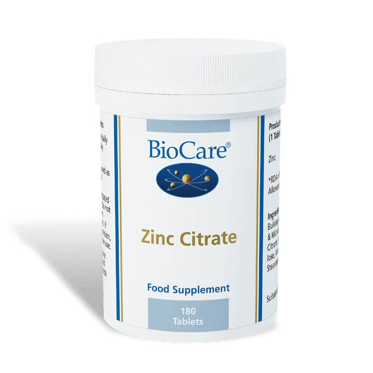 Zinc Citrate 180 Tablets