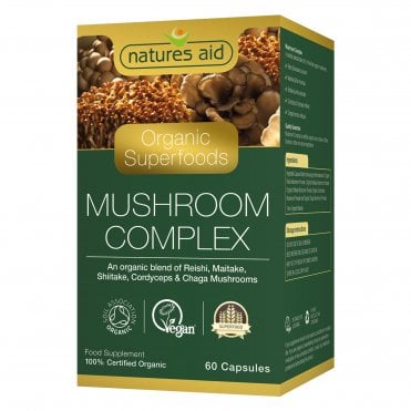 Natures Aid Organic Mushroom Complex