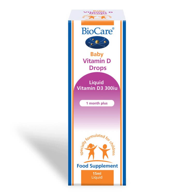 Baby & Children's Vitamin D3 Drops 15ml