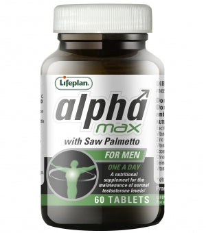 Alpha Max with Saw Palmetto x 60
