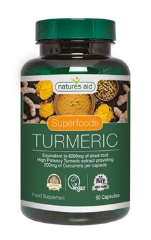 Natures Aid Turmeric 8200mg - 60 caps