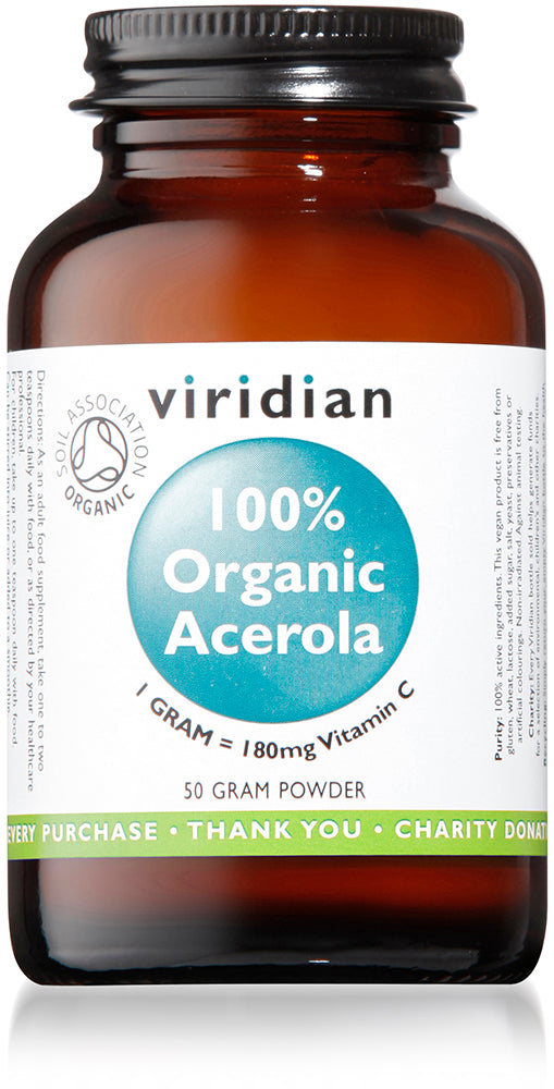 100% Organic Freeze Dried Acerola-Vit C Powder