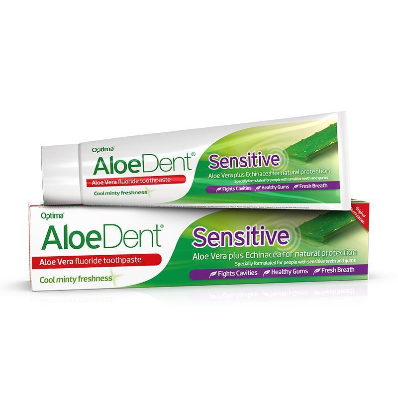 AloeDent® Sensitive fluoride toothpaste 100ml