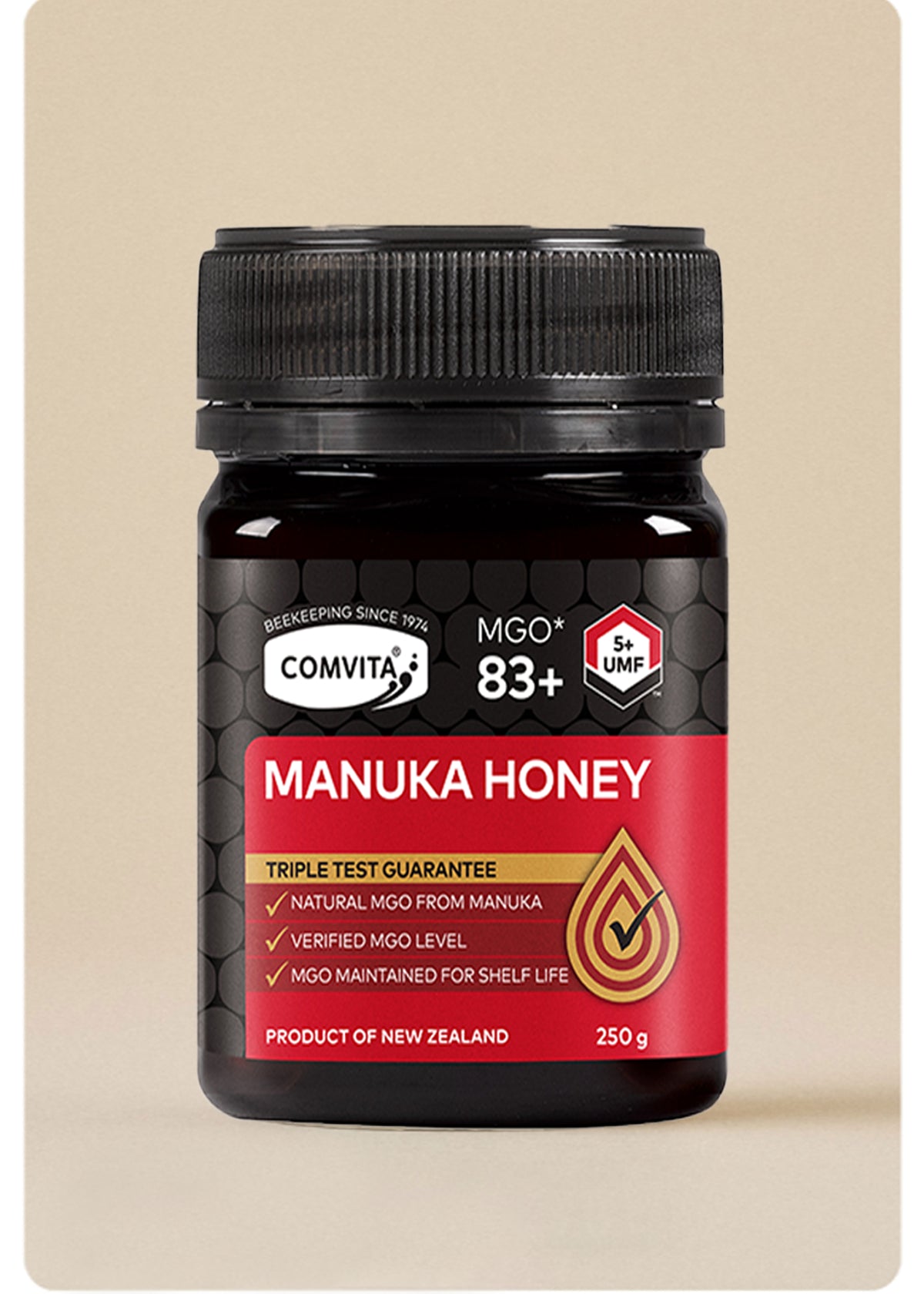 MGO 83+ (UMF™ 5+) Manuka Honey 250g