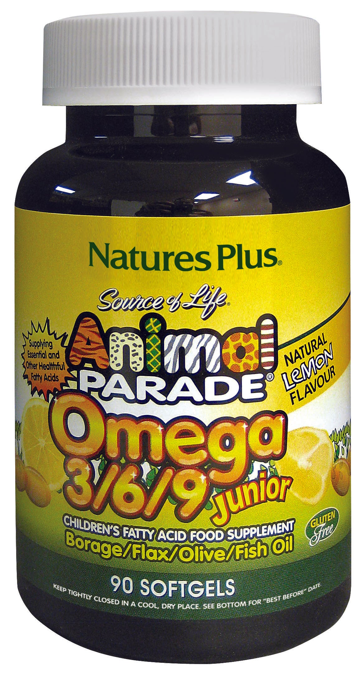 Animal Parade® Omega 3/6/9 Junior Softgels