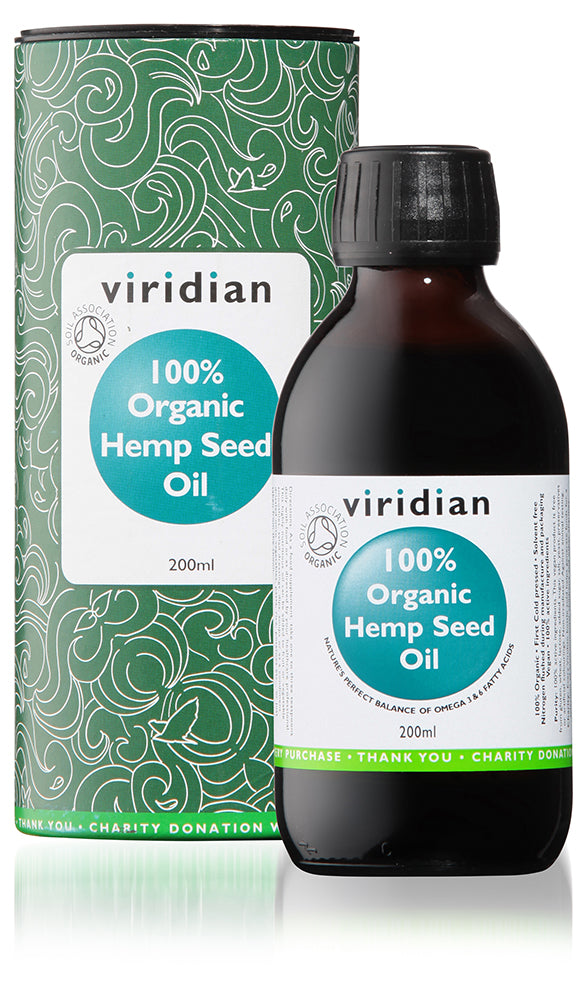 100% Organic Hemp Seed Oil (200 ml)