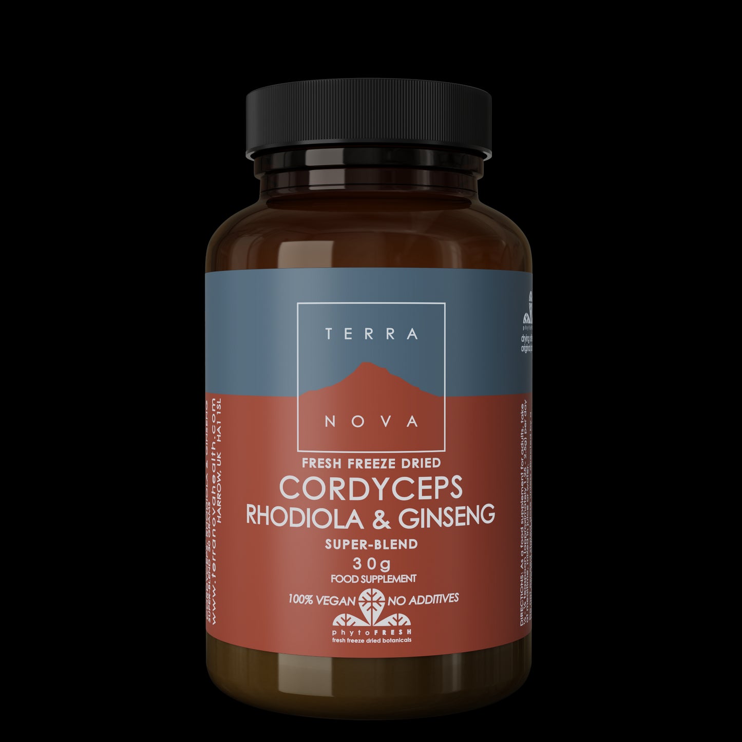 Cordyceps, Rhodiola & Ginseng 30gms