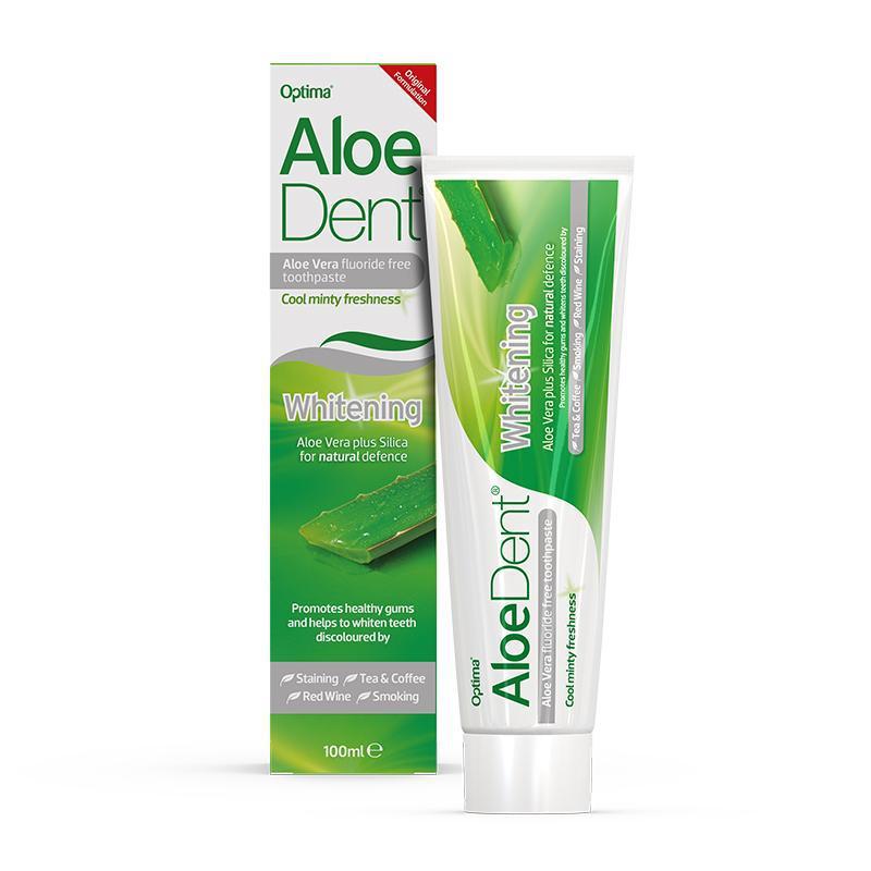 AloeDent® Whitening fluoride free toothpaste 100ml