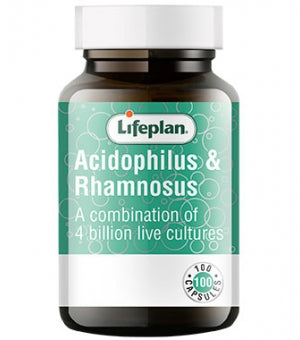 Acidophilus & Rhamnosus Supplements x 100 Capsules