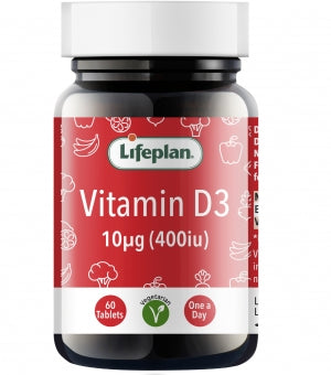 Vitamin D3 400IU x 60 Tablets
