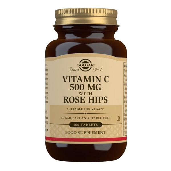 Vitamin C 500 mg with Rose Hips Tablets