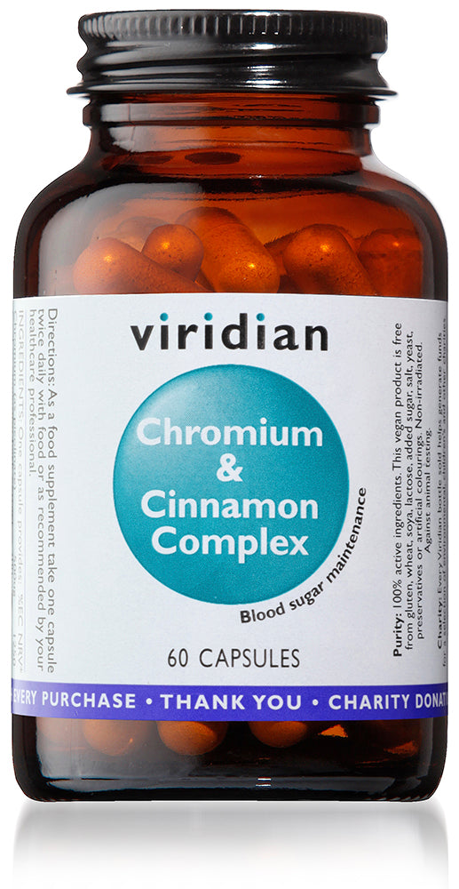 Chromium and Cinnamon Complex Veg Caps