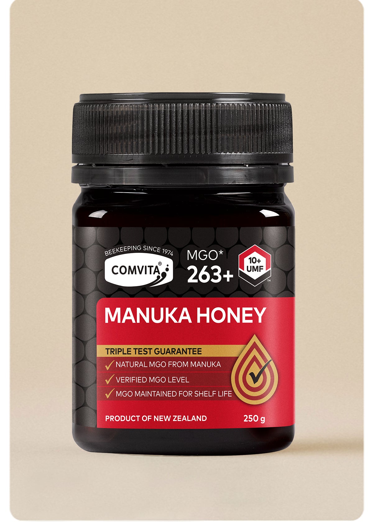 MGO 263+ (UMF™ 10+) Manuka Honey 250g