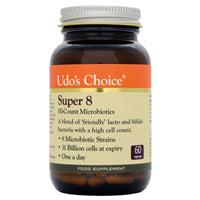 Udos Choice Super 8 Microbiotics 60 vegecaps
