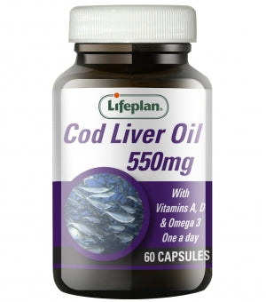 Cod Liver Oil 550mg 60s
