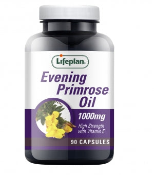 Evening Primrose Oil 1000mg Supplement x 90 Capsules