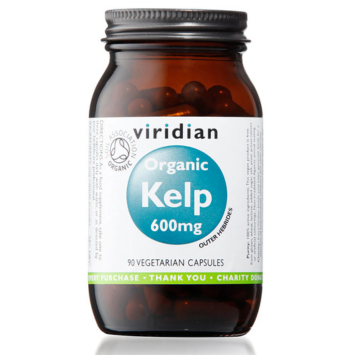 Kelp 600mg Veg Caps Organic (providing 420ug iodine)