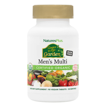 SOL GARDEN ORGANIC MENS MULTI TAB 90