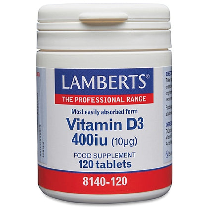 Vitamin D3 400iu (10µg)