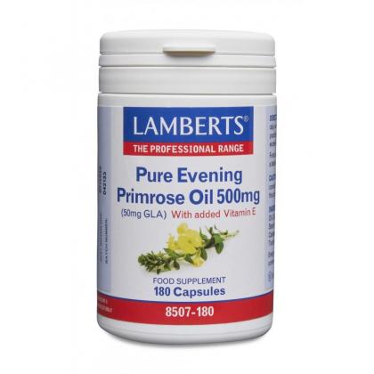Pure Evening Primrose Oil 500mg With Vitamin E at 100% RDA
