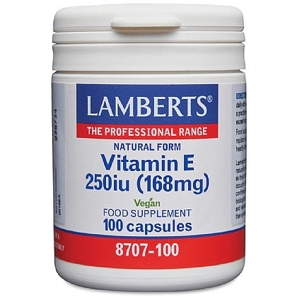 Natural Form Vitamin E 250iu