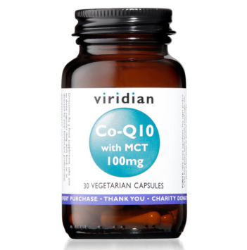 Co-enzyme Q10 100mg with MCT Veg Caps 30