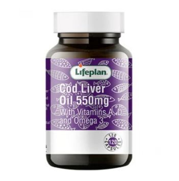 Cod Liver Oil 550mg 120