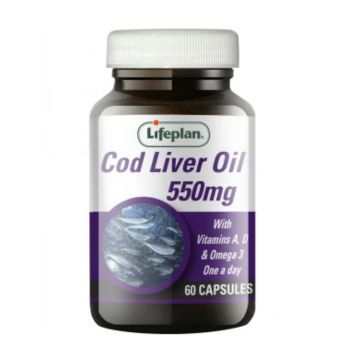Cod Liver Oil 550mg 60s