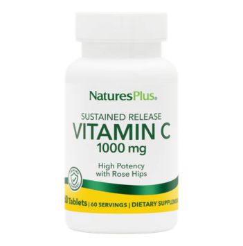 Vitamin C 1000 mg with Rose Hips Sustained Release Tablets