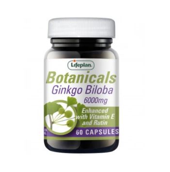 Ginkgo Biloba Extract 6000mg x 60 Tablets