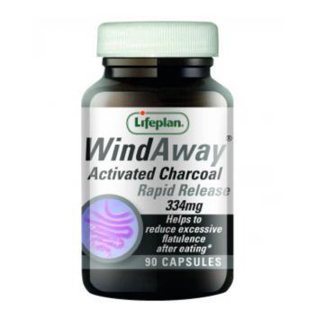 WindAway Activated Charcoal 334mg 90s