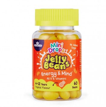 Natures Aid Mini Drops Jelly Beans Energy and Mind