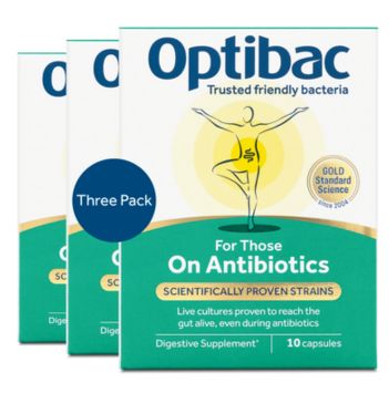 OptiBac Probiotics For Those on Antibiotics  (30 Capsules)