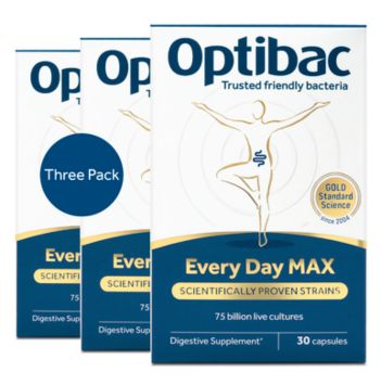 OptiBac Probiotics 'For every day MAX ', Pack of 90 Capsules