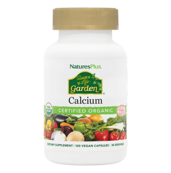 SOL GRDN ORGANIC CALCIUM 1000MG VCAP 120