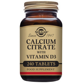 Calcium Citrate with Vitamin D3 Tablets